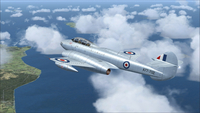 Gloster Meteor F Mk8 FSX P3D 7