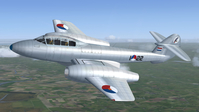 Gloster Meteor F Mk8 FSX P3D 81