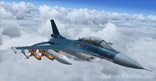 Mitsubishi F 2A B FSX P3D 16