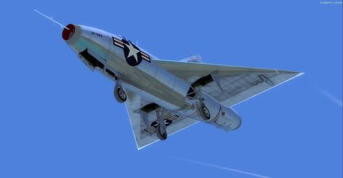 Convair_Model_7002_XF-92A_FSX_P3D_1