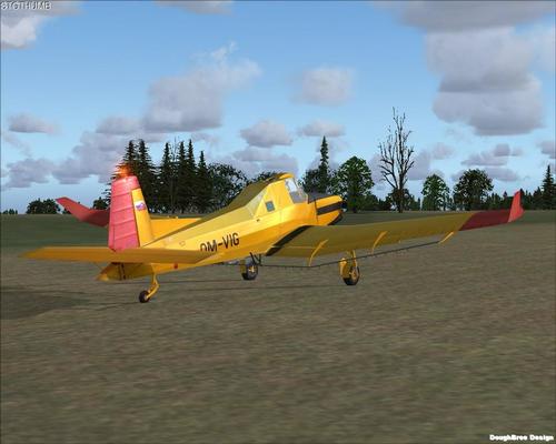 zlin_z137t_turbocmelak_fsx_p3d_fs2004_33